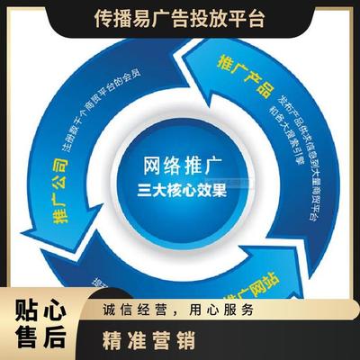 网络营销广告 线上关键词推广 精准 企业找选传播易